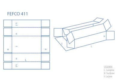 cutie carton fefco 411