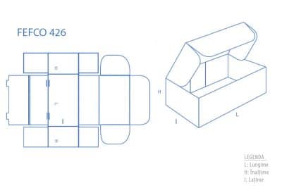 cutie carton fefco 426